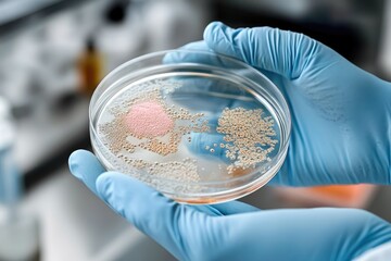 A microorganism: microscopic entity, unicellular germ, tiny life, invisible cell, single organism, minute pathogen, biological form, microbial being, small creature, living unit.