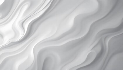 Obraz premium Abstract white and gray flowing texture