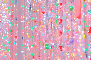 Colorful LED light display