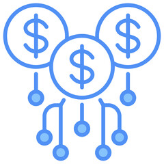 Resource Allocation Icon