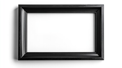 Black picture frame