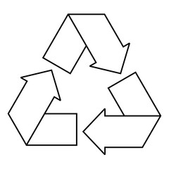 Recycle arrows icon