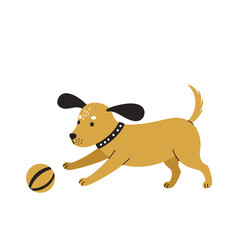 Cute brown squirrel holding kite with tail wearing vest and boots vector illustration 