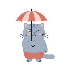 Happy seashell character holding pearl with sparkling stars cute vector illustration design 