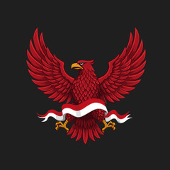 Obraz premium Independence in Motion: Celebrating Pancasila Day