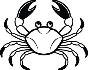 Fototapeta premium crab spider vector illustration