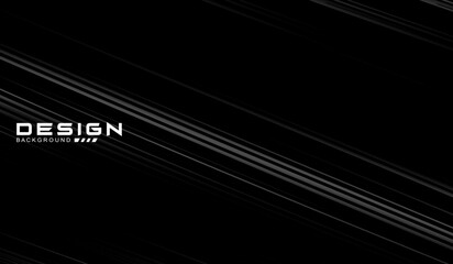 Abstract futuristic dark black background with wave design. Realistic 3d wallpaper with luxurious flowing lines. Perfect background for posters, websites, brochures, banners, applications, etc.	
