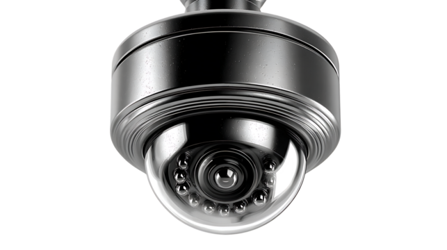 Dome Security Camera Surveillance System CCTV 360 Degree View Monitoring Protection Safet