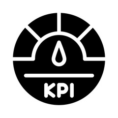 kpi glyph icon