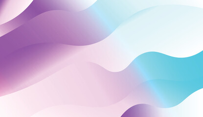 Blurred Decorative Design In Modern Style With Wave, Curve Lines. For Elegant Pattern Cover Book. Vector Illustration with Color Gradient.