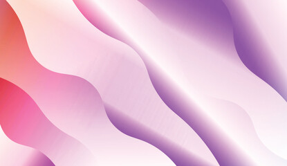 Blurred Decorative Design In Modern Style With Wave, Curve Lines. For Design, Presentation, Business. Vector Illustration with Color Gradient.