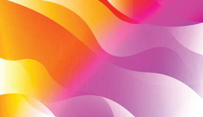 Modern Background With Dynamic Effect. For Your Design Wallpapers Presentation. Vector Illustration with Color Gradient.