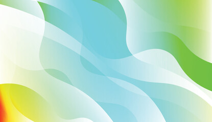 Modern Waves. Futuristic Technology Style Background. For Cover Page, Landing Page, Banner. Vector Illustration with Color Gradient.