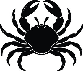 crab on a white background