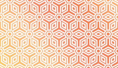 Layout With Curved Line. Abstract Hipster Pattern. Gradient Background. Design For Screen, Presentation, Wallpaper. Holiday Object. Vector Illustration