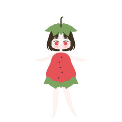 Strawberry Girl