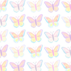 Butterfly Illustration Paper Texture – Ideal for Packaging or Stationery