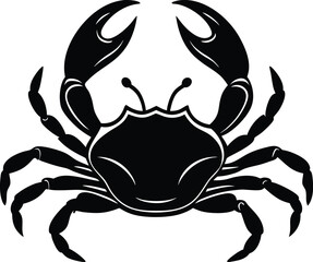 crab isolated on white background