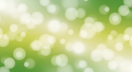 Fototapeta premium Soft Glowing Light with Green Yellow Gradient