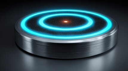 A glowing coin symbolizing an automated price breakout radar widget for spotting financial opportunities