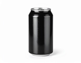 Blank Black Aluminum Beverage Can