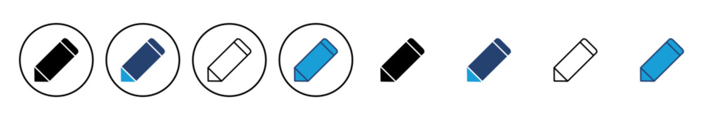 Pencil icon vector. pen symbol. edit icon vector