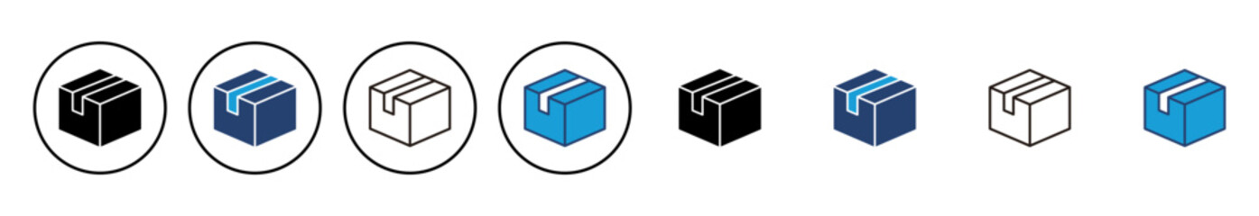 Box icon vector. box vector icon, package, parcel