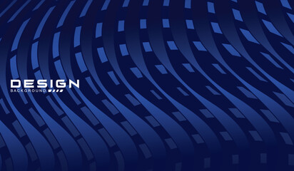 Premium background design with diagonal dark blue stripes pattern. Vector horizontal template for digital lux business banner, contemporary formal invitation, luxury voucher, prestigious gift certific