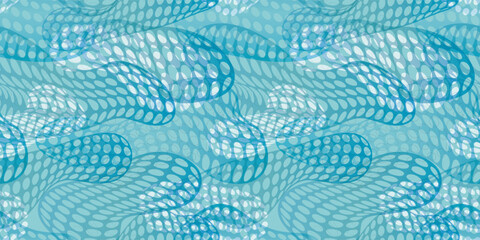 Abstract shapes illustration background. Seamless pattern.Vector. 抽象的なかたちのイラストパターン　背景素材