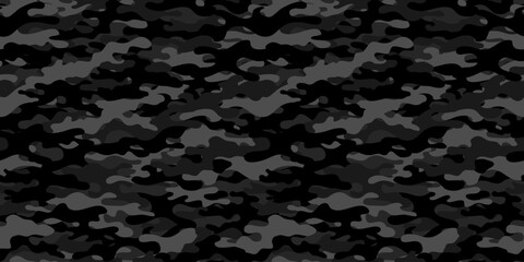 Camouflage background. Seamless pattern.Vector. 迷彩パターン テクスチャ 背景素材