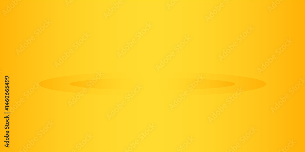 Poster yellow background abstract with gradient in empty room studio, yellow empty room studio gradient use