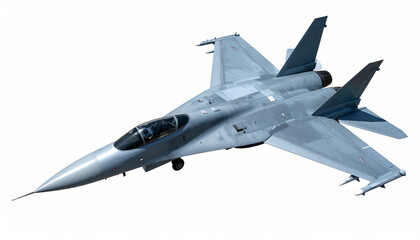 F 15 Fighter jet plane isolated on white background png cutout isolated on white background