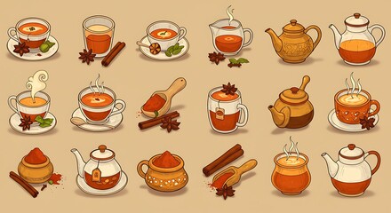 Aromatic Tea Tales AI Generated