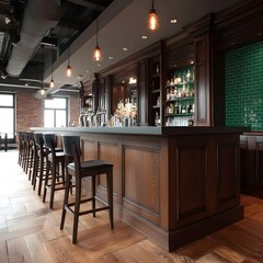 Authentic Irish Pub with Mismatched Collection of Vintage Items, Creating Cozy and Inviting Atmosphere