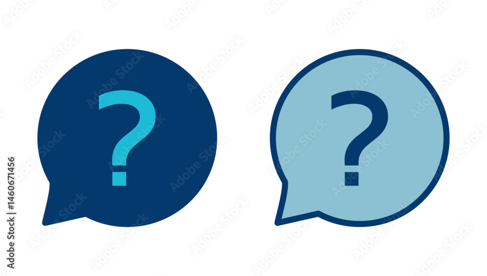 Poster question icon vector isolated on white background. question mark sign. help icon. faq