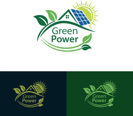 Green Energy logo and branding 