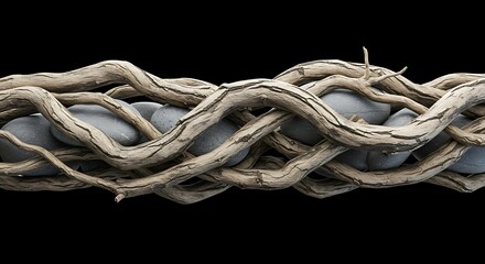 Stone's Embrace. AI Generated