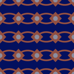 set of seamless pattern with ribbons, vector illustration