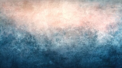 Obraz premium A digital watercolor effect with soft, blended shades of blue and pink.