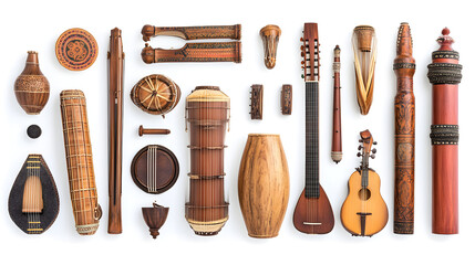 Capturing the Essence of Traditional Instruments and Skilled Musicians at Festiva