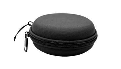 Durable black case with secure zippers for safe storage and convenient travel sturdy