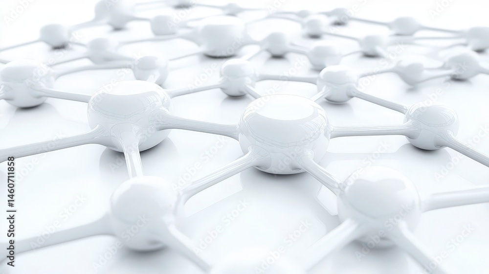 Aufkleber white abstract network connection technology global communication innovation