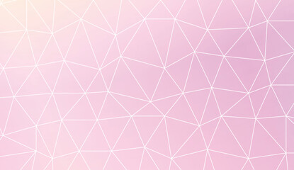 Modern elegant background with polygonal elements. For interior wallpaper, smart design, fashion print. Vector illustration. Creative gradient color.