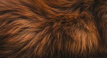 Naklejka premium Auburn Whispers AI Generated