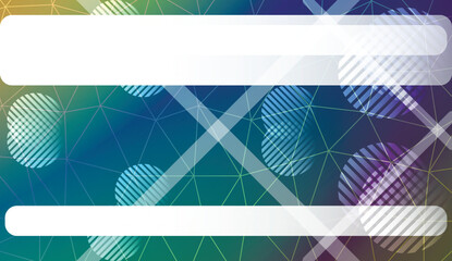 Obraz premium Modern geometrical abstract background with triangles, line, circle, space for text elements For textures or wallpaper. Vector illustration. Light Gradient Abstract Background.