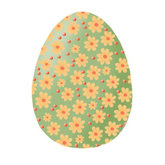 colorful easter eggs