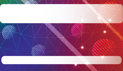 Decorative background with triangles, line, circle, space for text. For flyer, screen, business presentation. Vector illustration. Blurred Background, Smooth Gradient Texture Color.