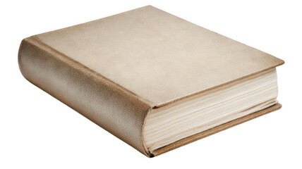 Sacred Meditation Manual Book Closed Isolated on White Background Transparent Background