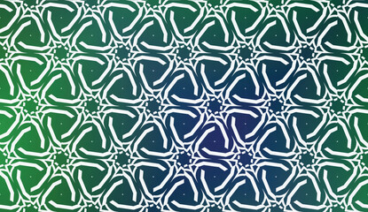 Template With Geometric Pattern. Vector Illustration. Triangles Style. Colorful Gradient Background