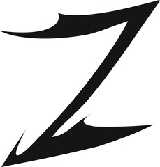 Gothic Line Arrow and Ornament Element